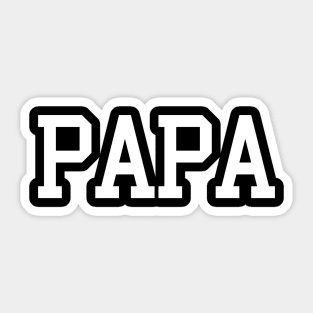 PAPA Sticker